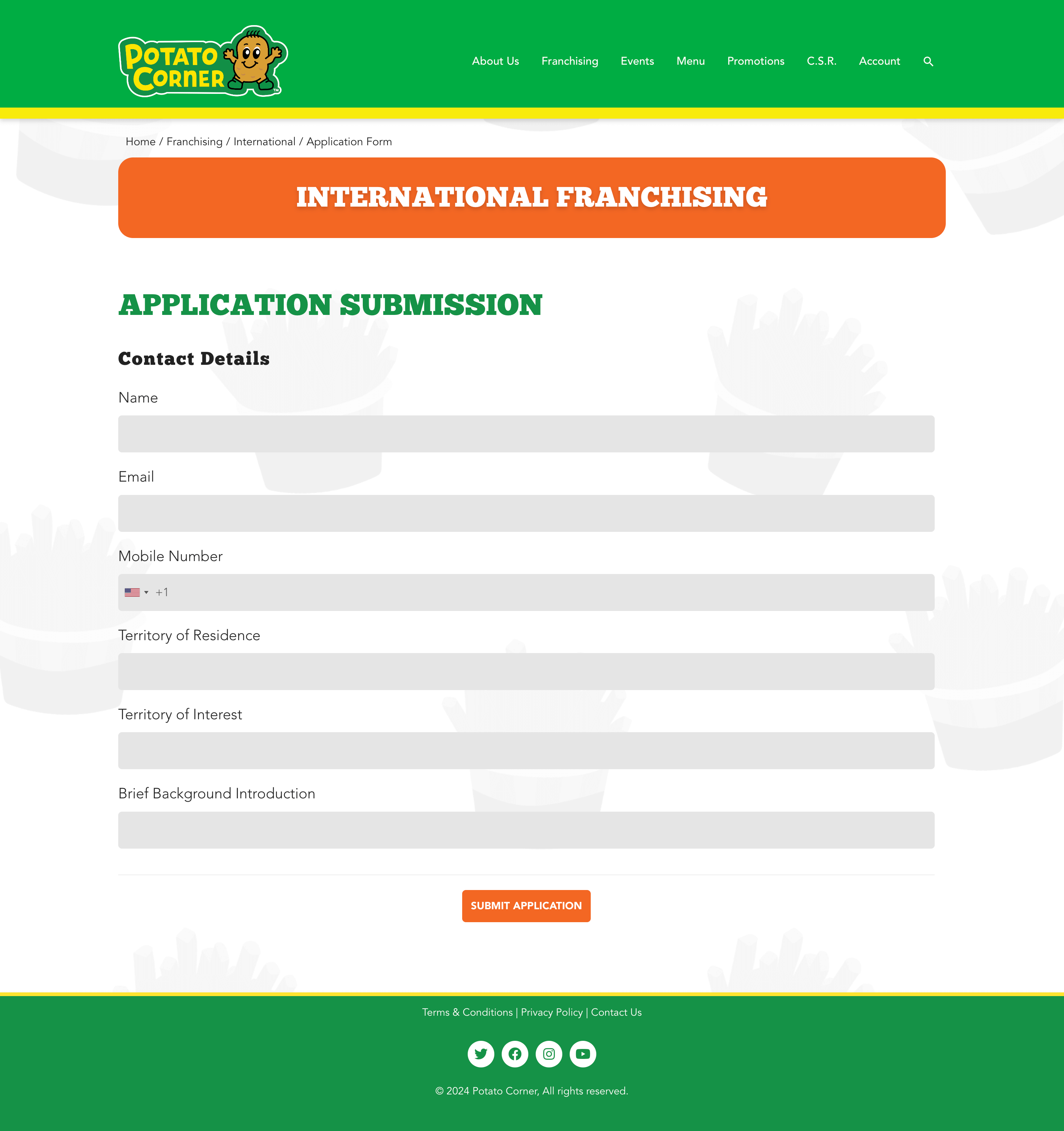 Application Form